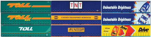 Series 2 Curtain Sided 40' Containers
