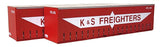 40CS-04a K&S Freighters 40' Curtain Sided Containers